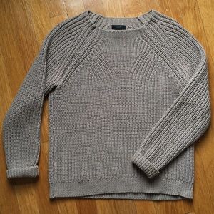 J.Crew Light Brown Chunky Knit Sweater!